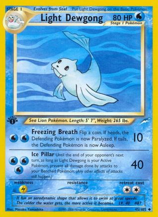 Light Dewgong (45/105) [Neo Destiny Unlimited]-1