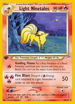 Light Ninetales (50/105) [Neo Destiny Unlimited]-1