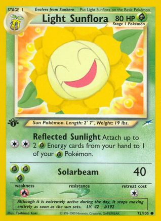 Light Sunflora (72/105) [Neo Destiny Unlimited]-1
