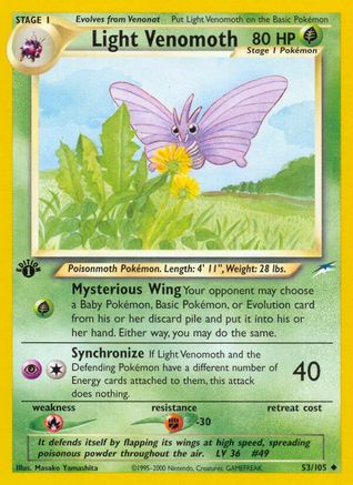 Light Venomoth (53/105) [Neo Destiny Unlimited]-1