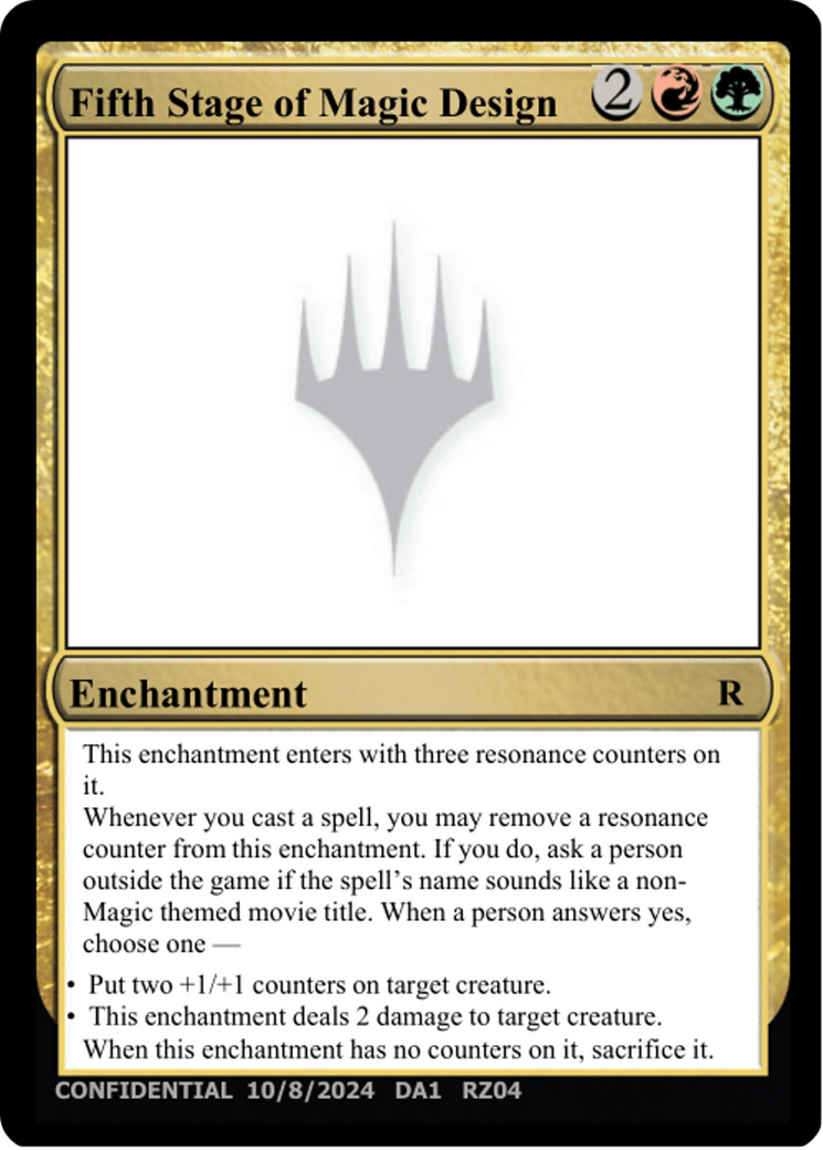 Fifth Stage of Magic Design (UNK-RZ04O) - Unknown Event-1