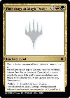 Fifth Stage of Magic Design (UNK-RZ04O) - Unknown Event-1