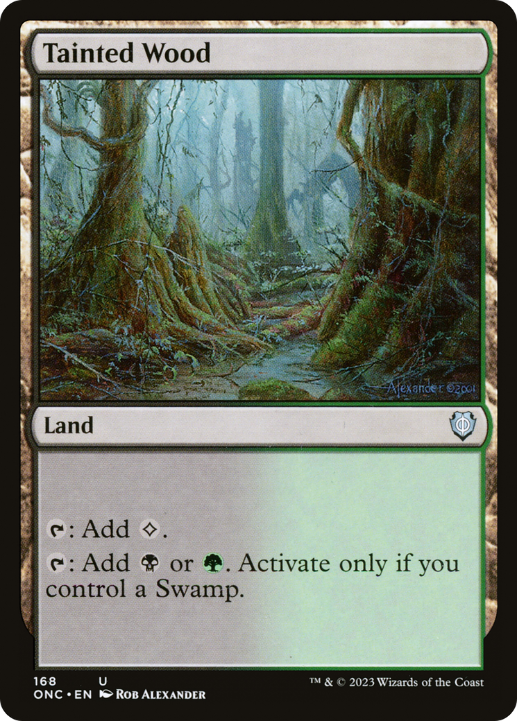 Tainted Wood [Phyrexia: All Will Be One Commander]-2