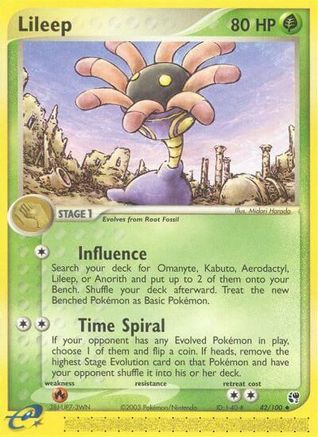 Lileep (42/100) [EX: Sandstorm]-1