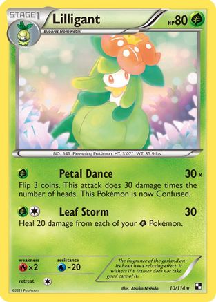 Lilligant (10/114) [Black & White: Base Set]-1