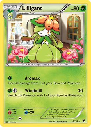 Lilligant (5/101) [Black & White: Noble Victories]-1