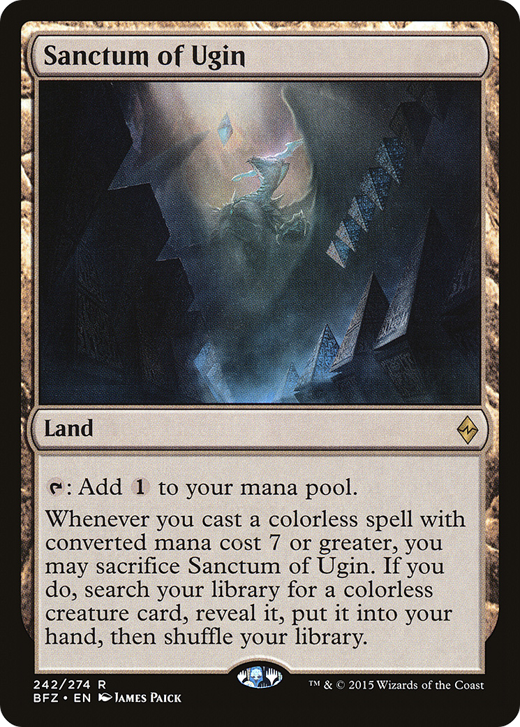 Sanctum of Ugin [Battle for Zendikar]-1