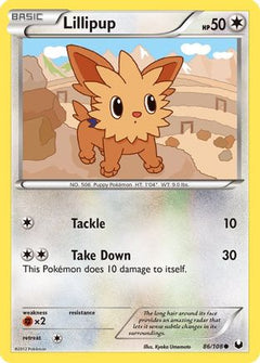 Lillipup (86/108) [Black & White: Dark Explorers]-1