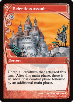 Relentless Assault (Future Sight) [Mystery Booster 2]-1