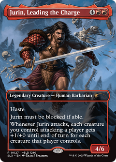 Jurin, Leading the Charge (SLX-027) - Universes Within (Borderless)-1