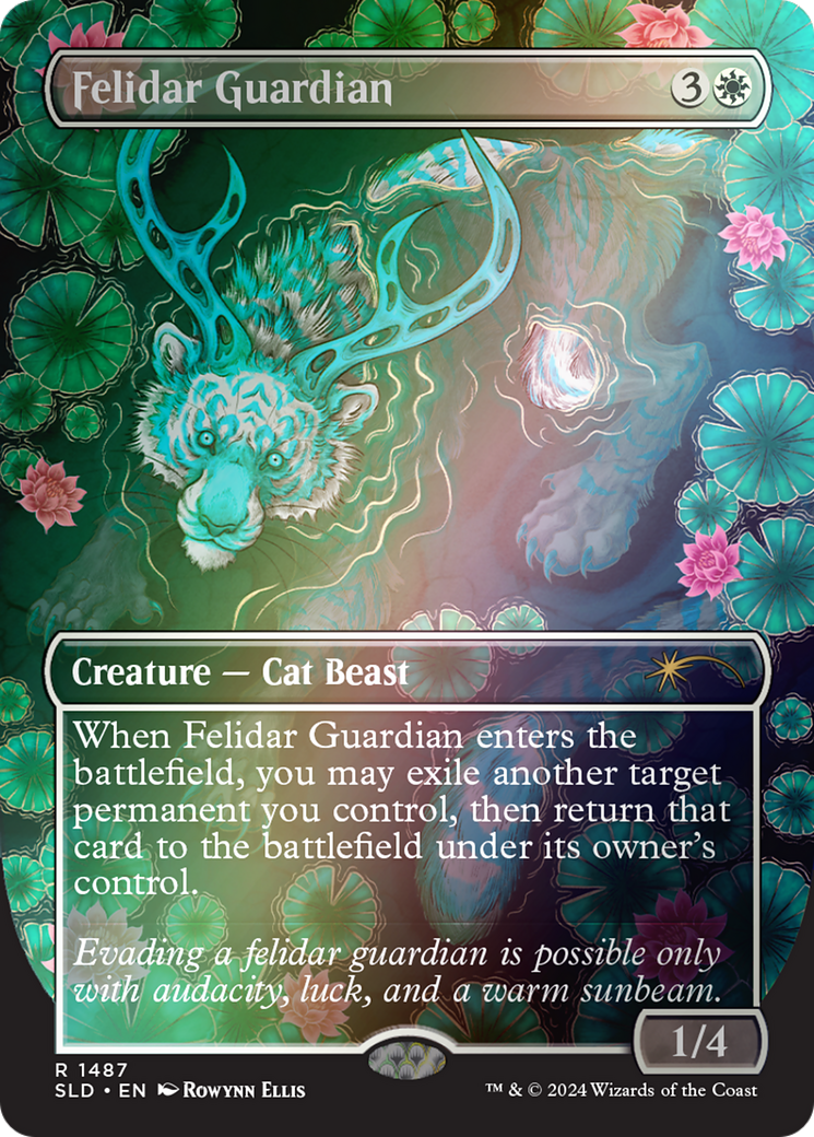 Felidar Guardian (Rainbow Foil) [Secret Lair Drop Series]-1