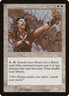 Ramosian Commander [Mercadian Masques]-1