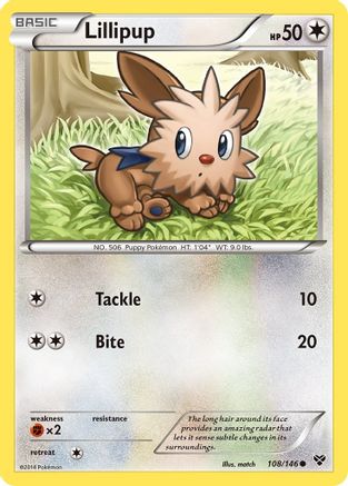Lillipup (108/146) [XY: Base Set]-1