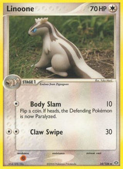 Linoone (34/106) [EX: Emerald]-1