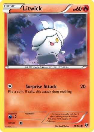 Litwick (21/135) [Black & White: Plasma Storm]-1
