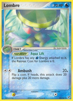 Lombre (33/107) (Stamped) [EX: Deoxys]-1