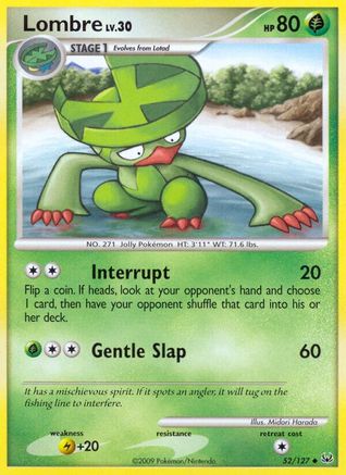 Lombre (52/127) [Platinum: Base Set]-1