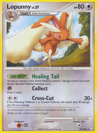 Lopunny (33/146) [Diamond & Pearl: Legends Awakened]-1
