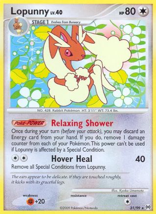 Lopunny (21/99) [Platinum: Arceus]-1