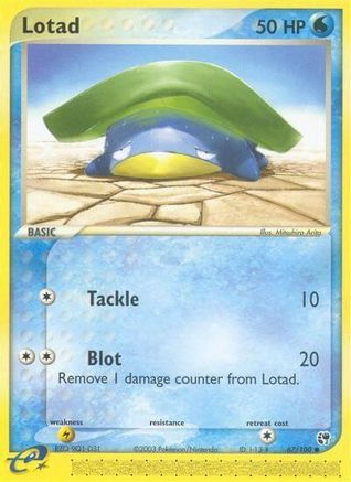 Lotad (67/100) [EX: Sandstorm]-1