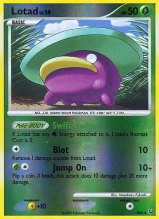 Lotad (SH4) [Platinum: Base Set]-1
