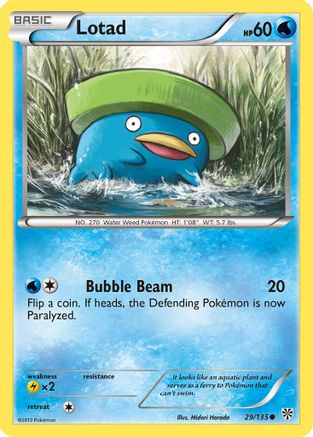 Lotad (29/135) [Black & White: Plasma Storm]-1