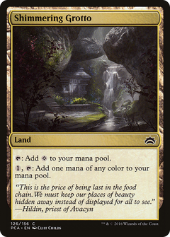 Shimmering Grotto [Planechase Anthology]-1