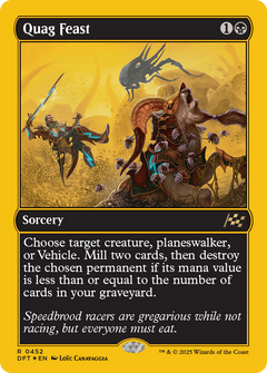 Quag Feast (First-Place Foil) [Aetherdrift]-1