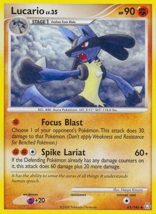 Lucario (61/146) [Diamond & Pearl: Legends Awakened]-1
