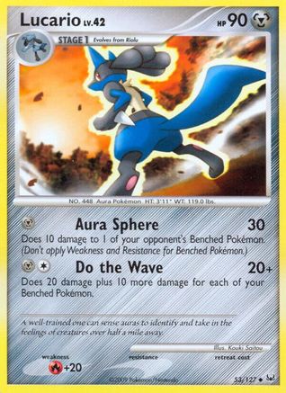 Lucario (53/127) [Platinum: Base Set]-1