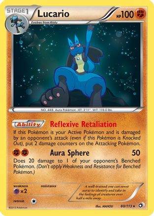 Lucario (80/113) [Black & White: Legendary Treasures]-1