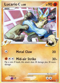 Lucario C (31/147) [Platinum: Supreme Victors]-1