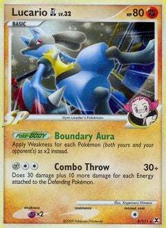 Lucario GL (8/111) [Platinum: Rising Rivals]-1
