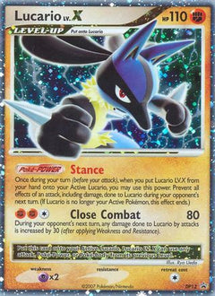 Lucario LV.X (DP12) [Diamond & Pearl: Black Star Promos]-1