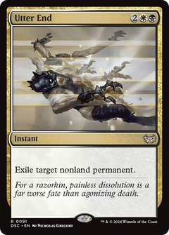 Utter End [Duskmourn: House of Horror Commander]-1