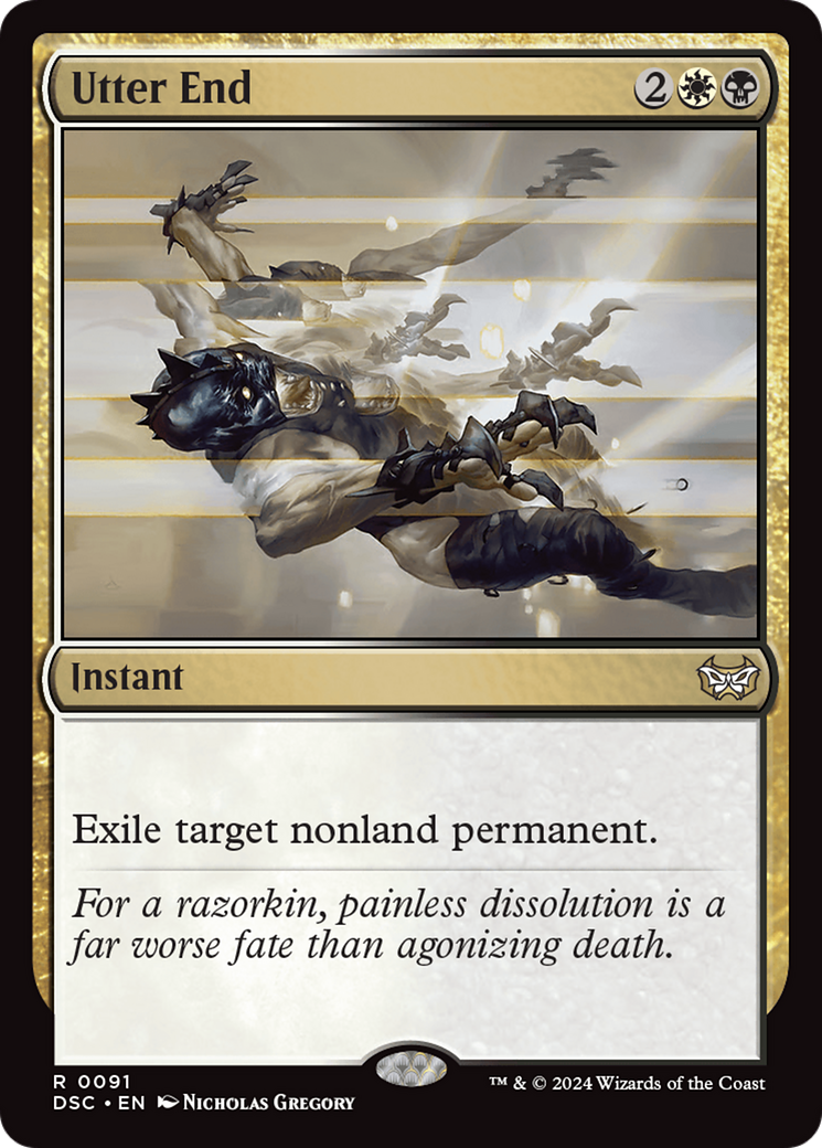 Utter End [Duskmourn: House of Horror Commander]-1