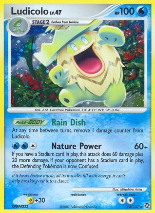 Ludicolo (13/132) [Diamond & Pearl: Secret Wonders]-1