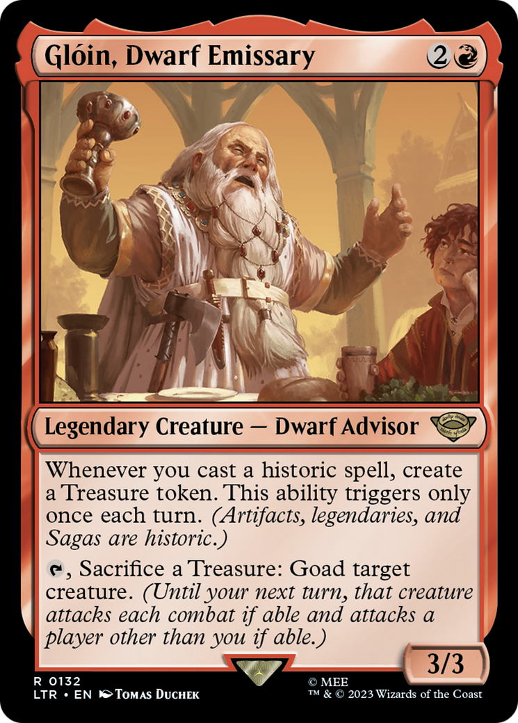 Gloin, Dwarf Emissary [The Lord of the Rings: Tales of Middle-Earth]-1