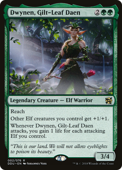 Dwynen, Gilt-Leaf Daen [Duel Decks: Elves vs. Inventors]-1