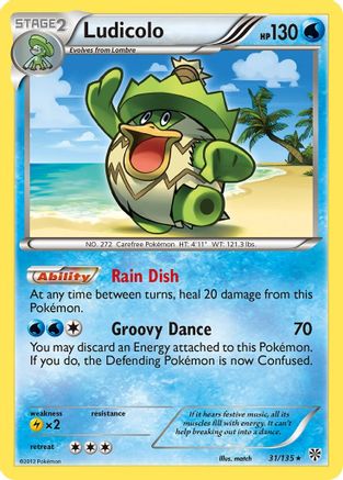 Ludicolo (31/135) [Black & White: Plasma Storm]-1