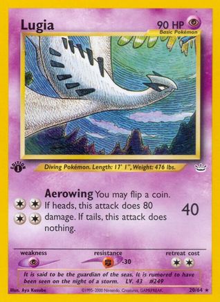Lugia (20/64) [Neo Revelation Unlimited]-1