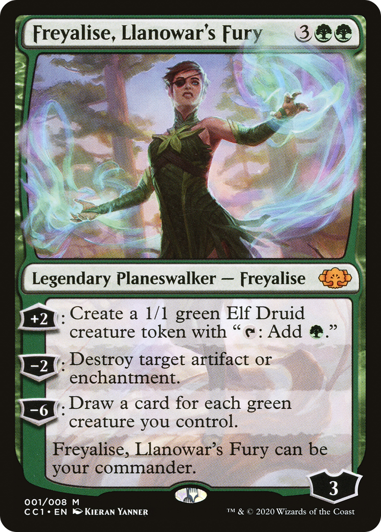 Freyalise, Llanowar's Fury [Commander Collection: Green]-1