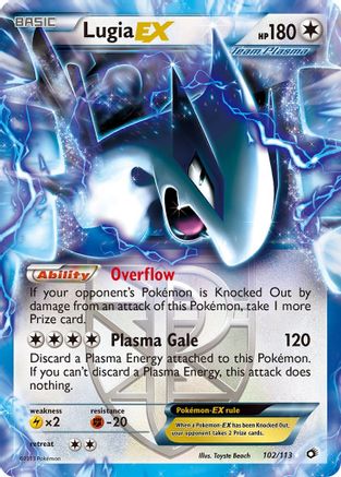 Lugia EX (102/113) [Black & White: Legendary Treasures]-1
