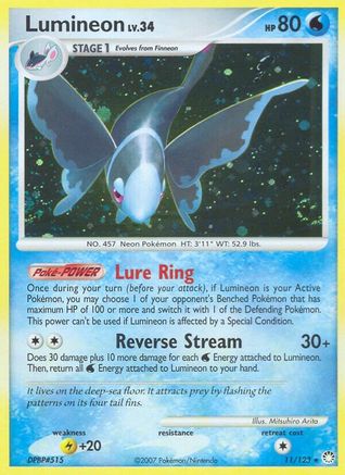Lumineon (11/123) [Diamond & Pearl: Mysterious Treasures]-1