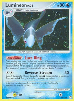 Lumineon (11/123) [Diamond & Pearl: Mysterious Treasures]-1