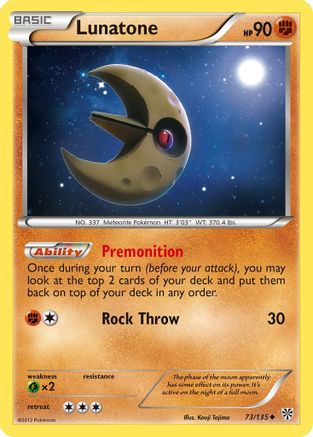 Lunatone (73/135) [Black & White: Plasma Storm]-1