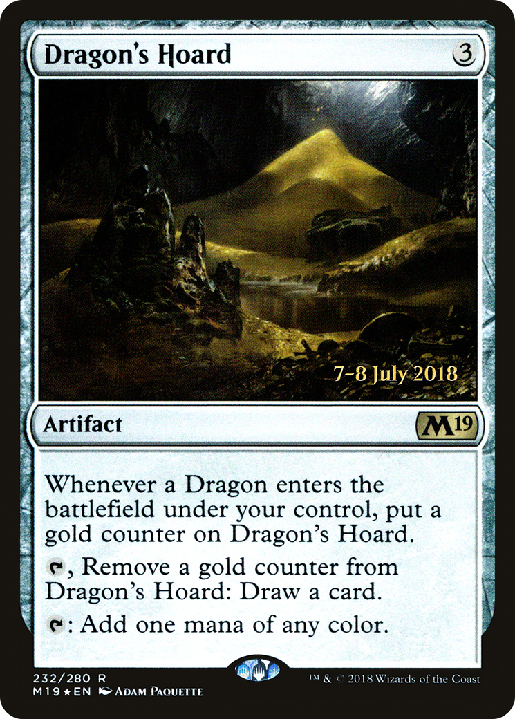 Dragon's Hoard [Core Set 2019 Prerelease Promos]-1
