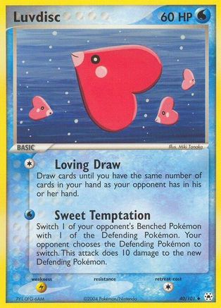 Luvdisc (40/101) [EX: Hidden Legends]-1