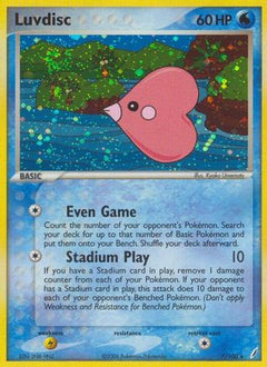 Luvdisc (7/100) (Stamped) [EX: Crystal Guardians]-1