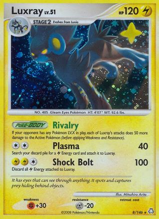 Luxray (8/146) [Diamond & Pearl: Legends Awakened]-1